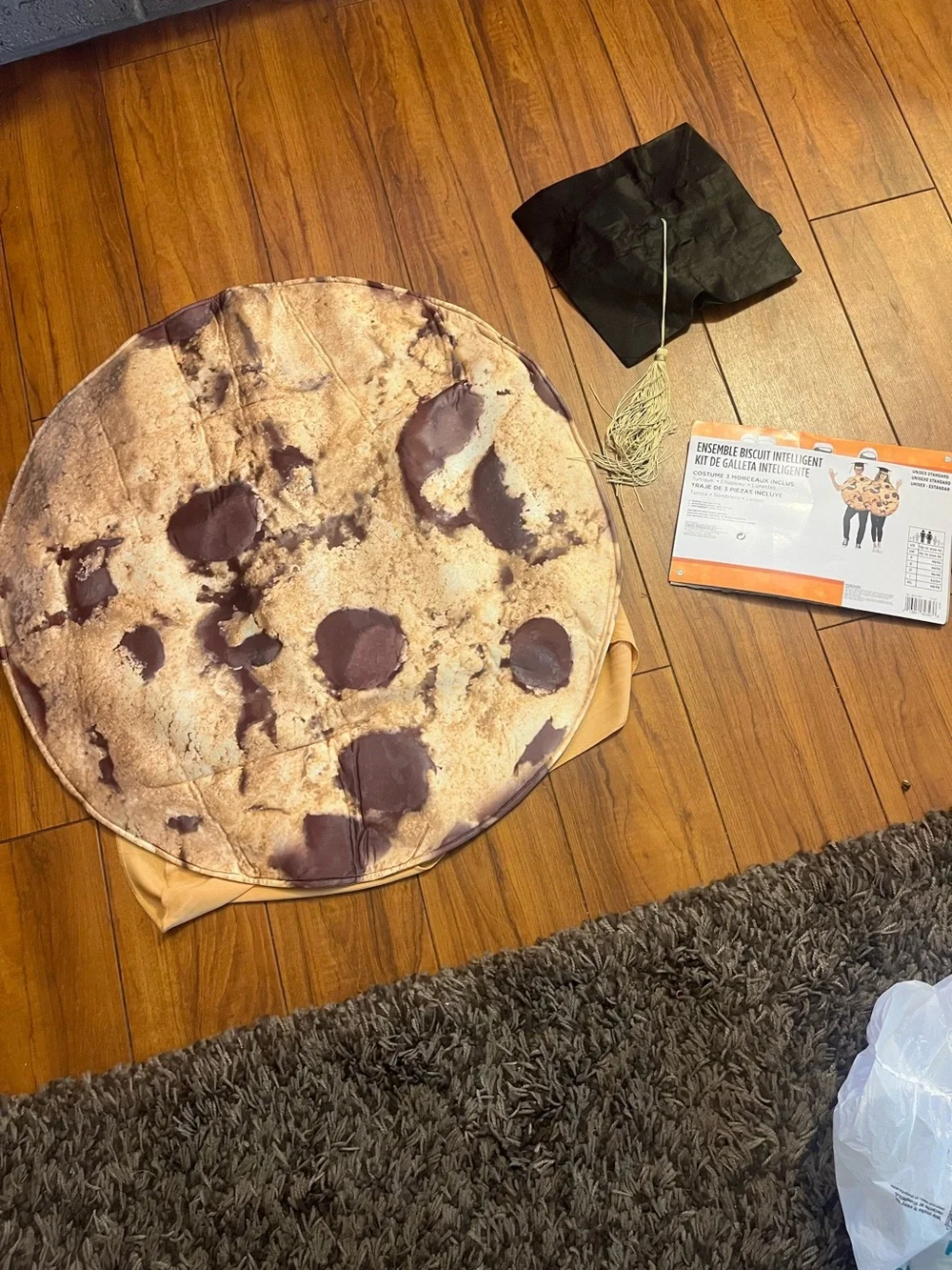 Smart Cookie Costume Tunic Kit - Chocolate Chip Cookie (Brown)